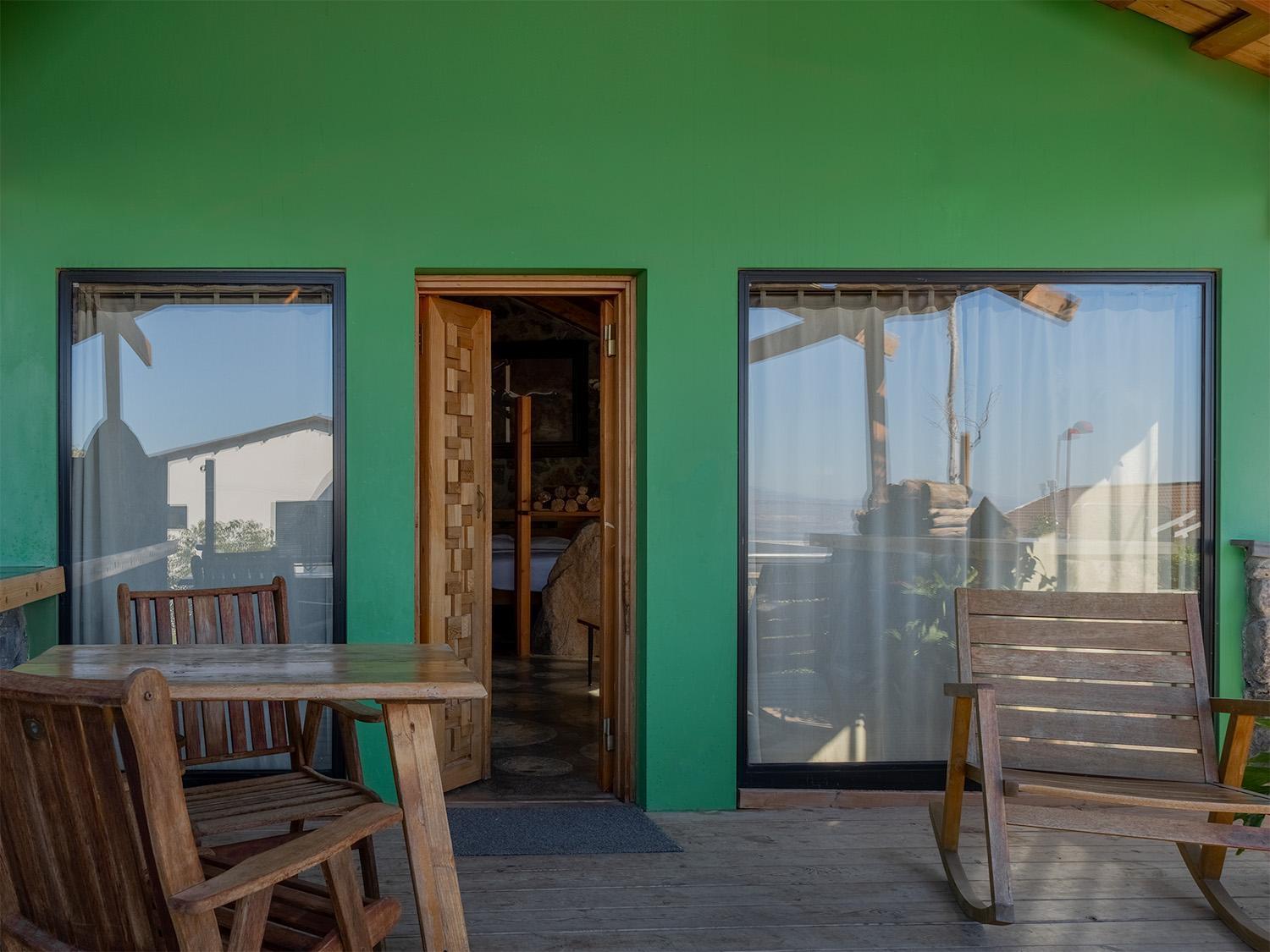 The Green And Red Cabins Маале-Гамла Экстерьер фото